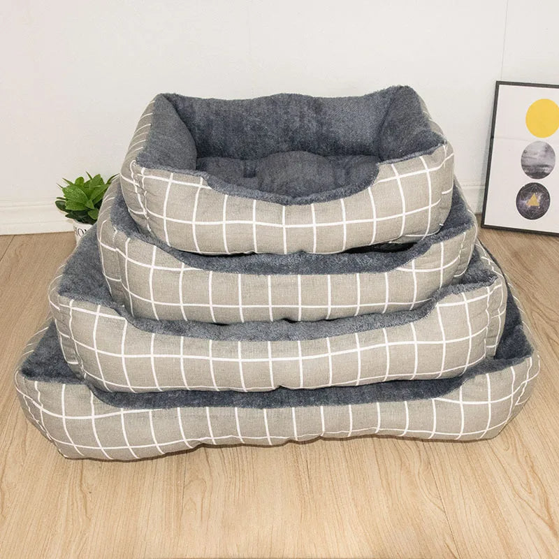 Washable Comfortable Dogs Ultra Soft Winter Warm Pet Bed