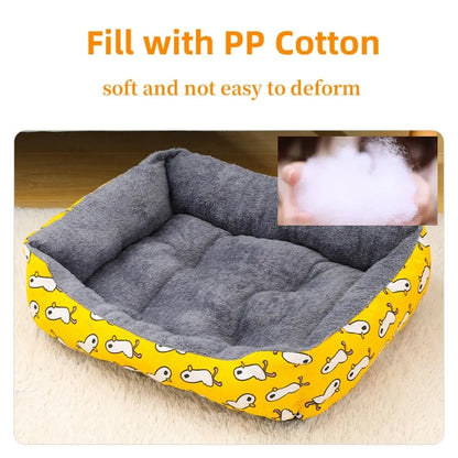 Washable Comfortable Dogs Ultra Soft Winter Warm Pet Bed