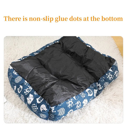 Washable Comfortable Dogs Ultra Soft Winter Warm Pet Bed